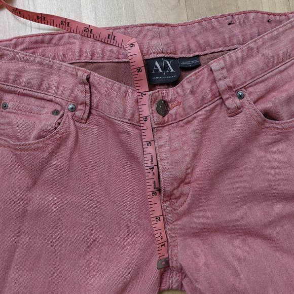 Low rise Pink and white Amarni jeans size 4 - Picture 3 of 6
